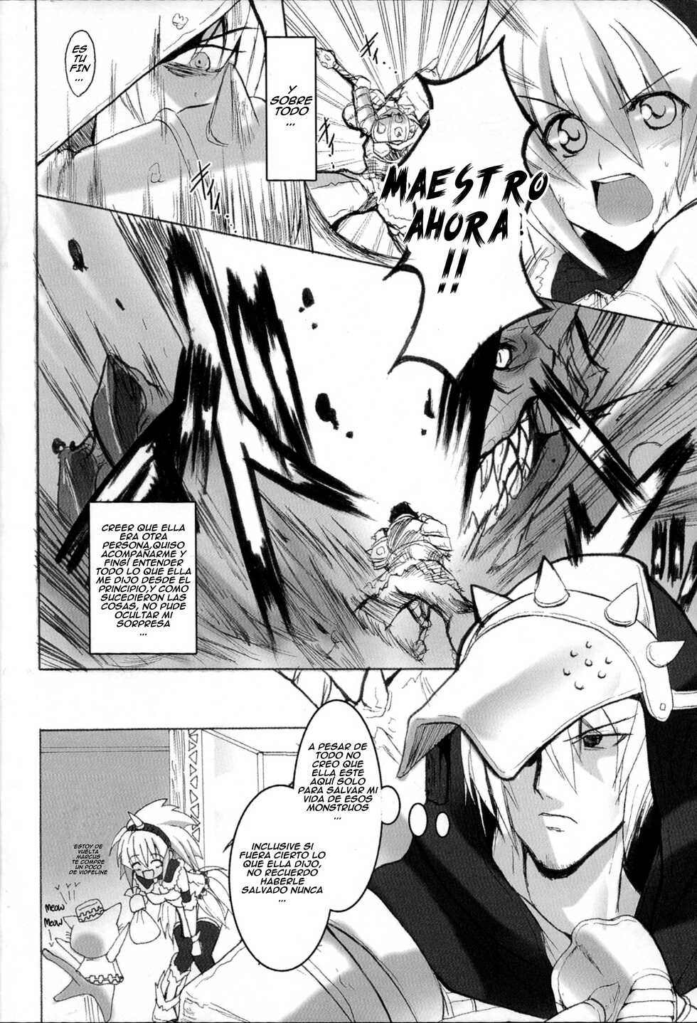 (C74) [Yo-Metdo (Yasakani An)] Kirin no Ongaeshi   A Kirin's Repayment (Monster Hunter) [Spanish] - Page 8