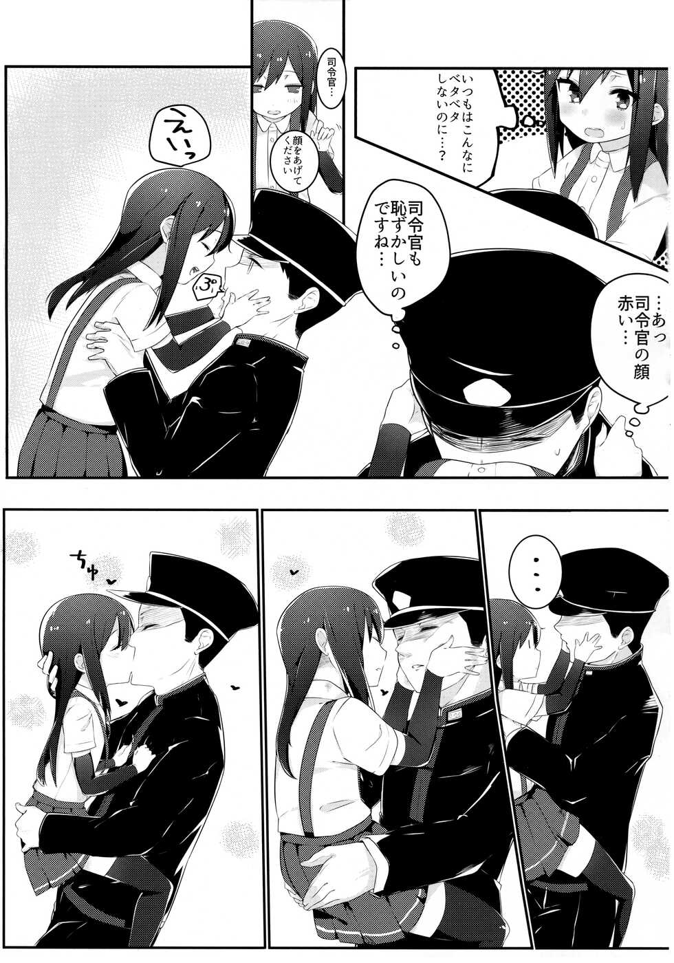 (C89) [Ofuton de Suyaa (Mitsudoue)] Sweets Home (Kantai Collection -KanColle-) - Page 8