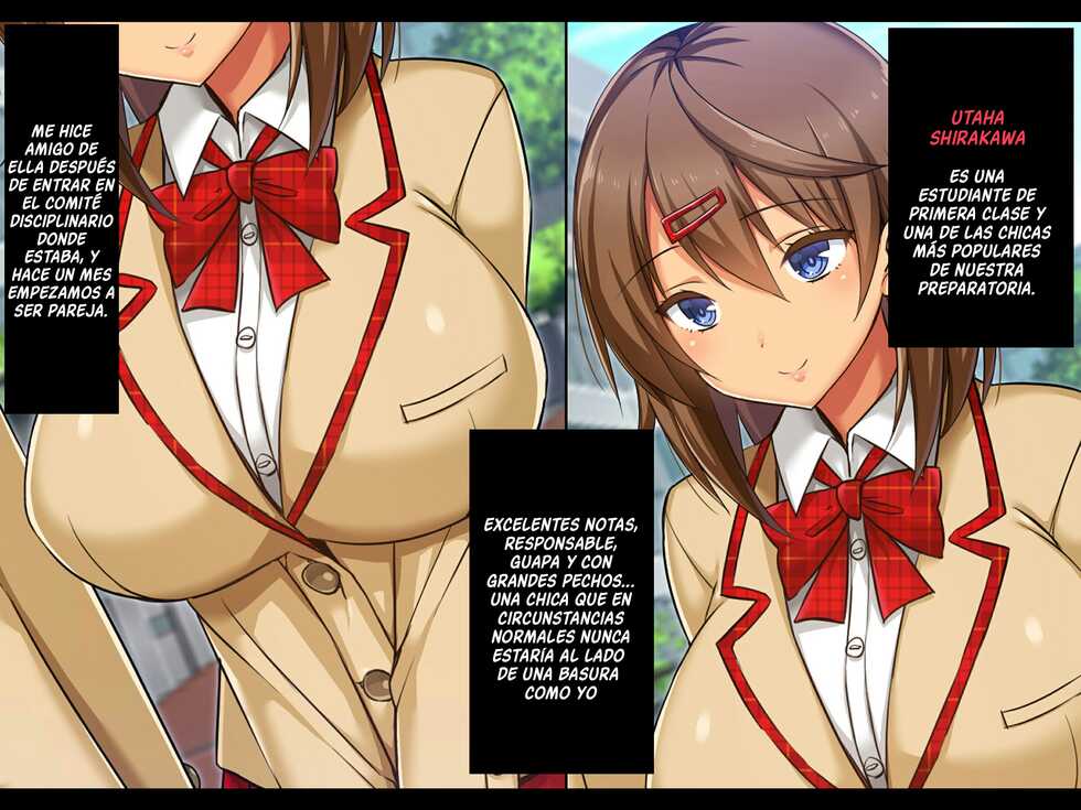 [Doutei Shokudou (Ichinomiya Yuu)] Netorare JK -Watashi, Sensei no Oyome-san ni Narimasu- [Spanish] - Page 3