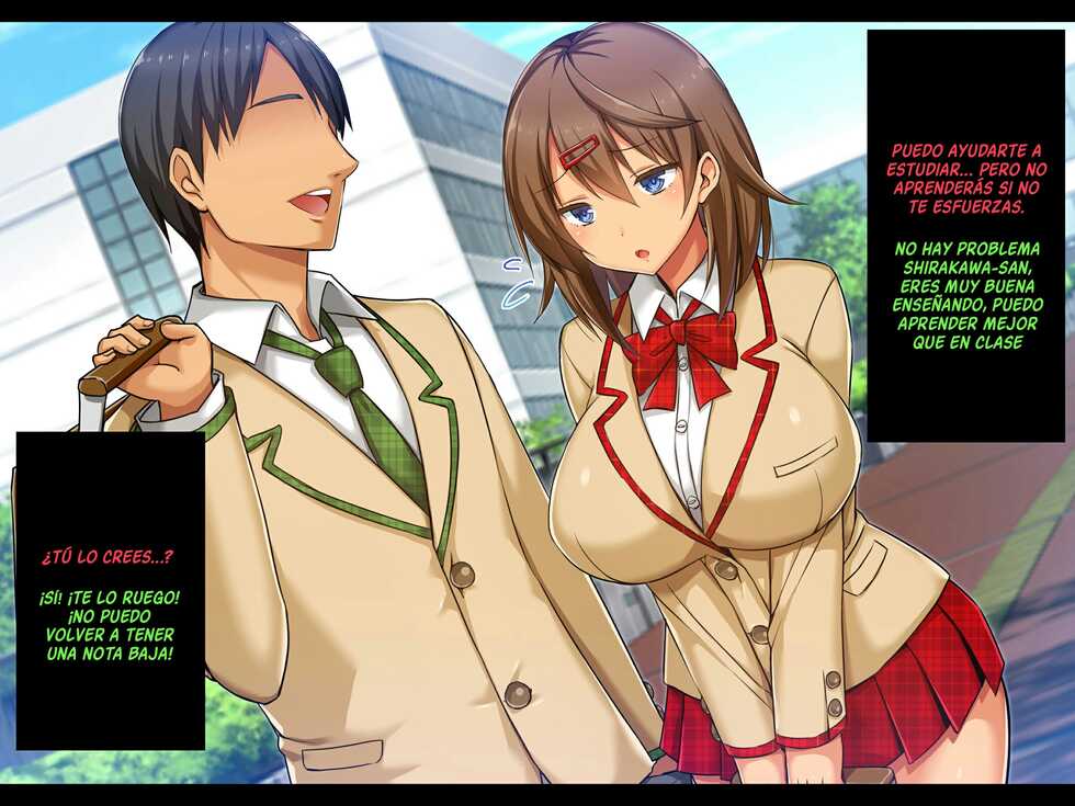 [Doutei Shokudou (Ichinomiya Yuu)] Netorare JK -Watashi, Sensei no Oyome-san ni Narimasu- [Spanish] - Page 4