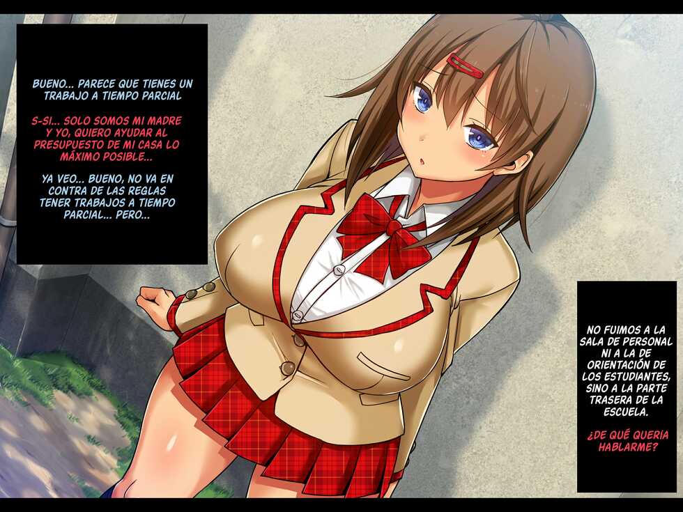 [Doutei Shokudou (Ichinomiya Yuu)] Netorare JK -Watashi, Sensei no Oyome-san ni Narimasu- [Spanish] - Page 12