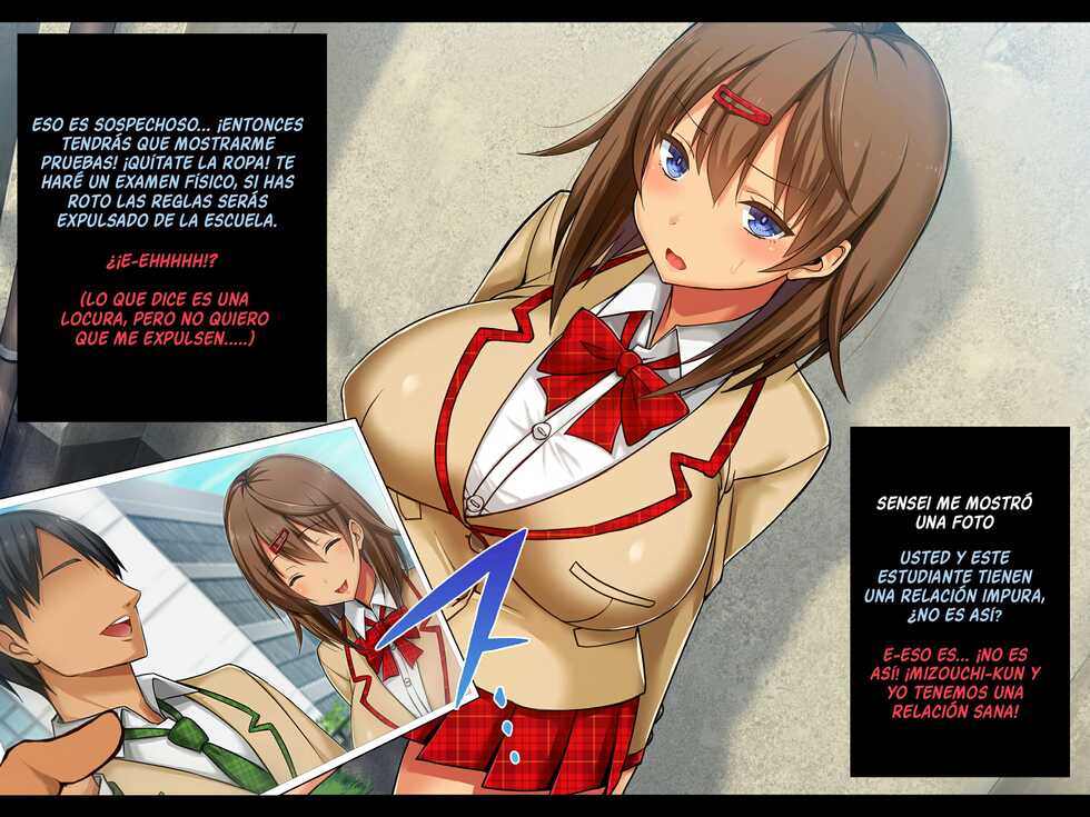 [Doutei Shokudou (Ichinomiya Yuu)] Netorare JK -Watashi, Sensei no Oyome-san ni Narimasu- [Spanish] - Page 13