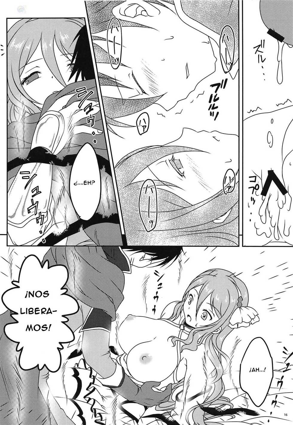 (PriConne Daihyakka 3) [TOMATOGOHAN. (Sakaki Riku)] Todoite! Onee-chan no Ai! (Princess Connect! Re:Dive) [Spanish] - Page 15