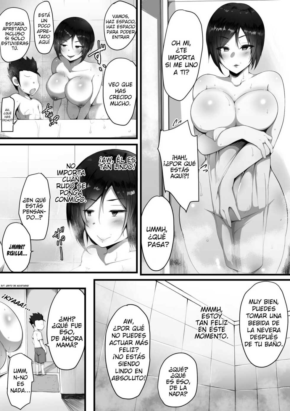 [Nekohachi Eigyoubu (Neko Samurai)] Toriko no Haha 3 ~Hahatorare~ [Spanish] [Dartex] - Page 6