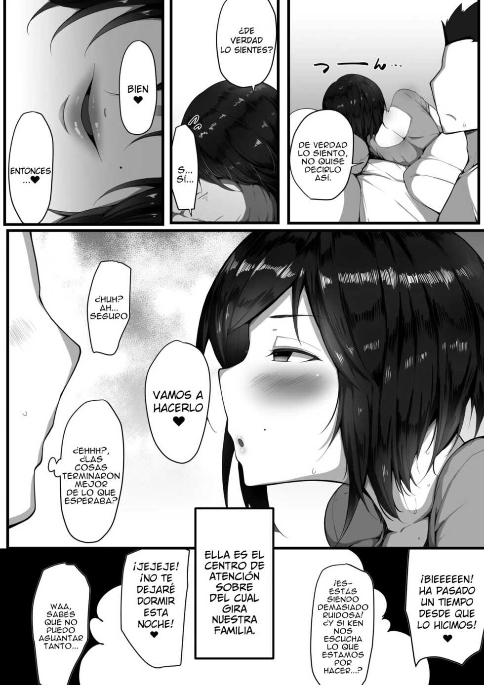 [Nekohachi Eigyoubu (Neko Samurai)] Toriko no Haha 3 ~Hahatorare~ [Spanish] [Dartex] - Page 9