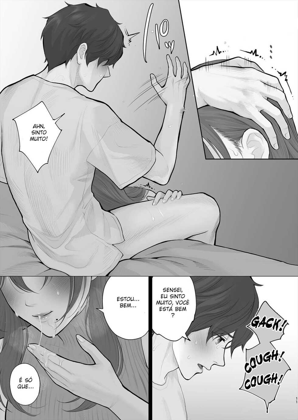 [E☆Roman Koubou (Edogawa Roman)] Sensei wa Deau Mae Kara Choukyou Sumi | Minha Professora Que, antes do nosso encontro era tímida [Portuguese-BR] [DiegoVPR] - Page 12