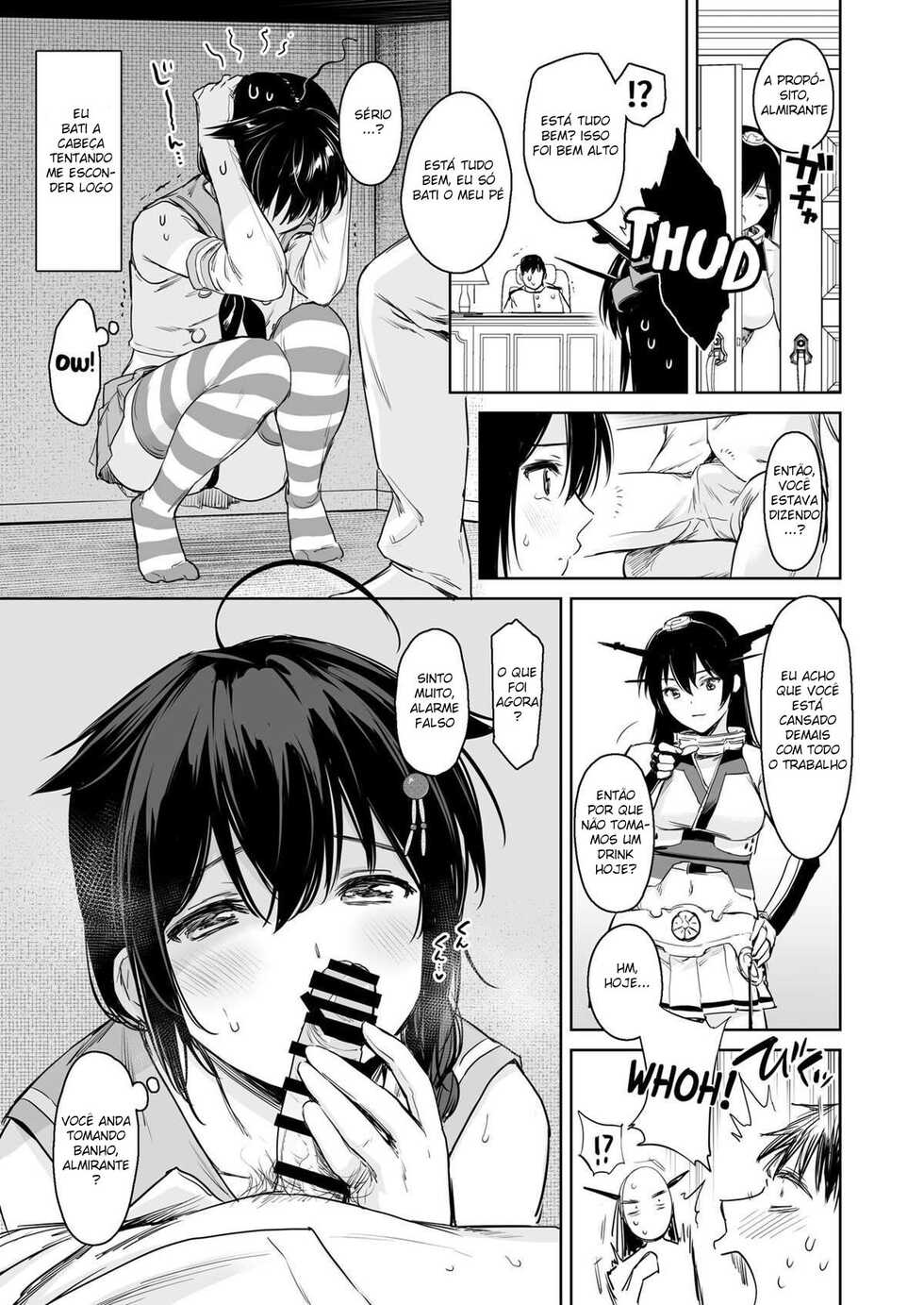 [Amakuchi Syoujo (Umakuchi Syouyu)] Shigure Change Dress 2 | Shigure Troque de Roupa 2 (Kantai Collection -KanColle-) [Portuguese-BR] [DiegoVPR] [Digital] - Page 4