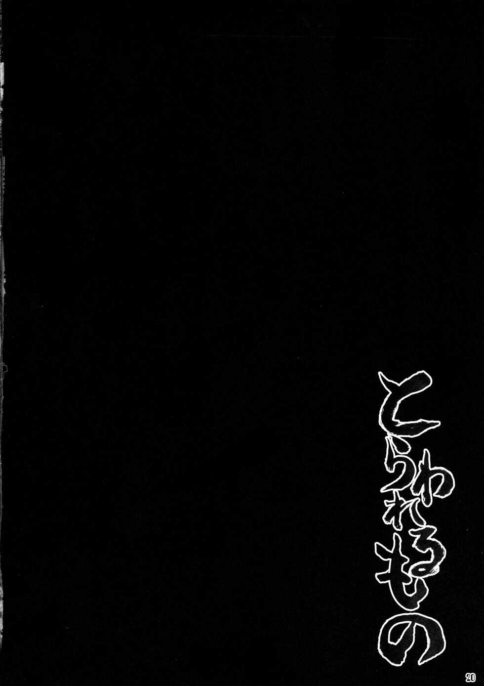 (C78) [Energia (Pikachi)] Torawareru Mono (Hyakko) - Page 20
