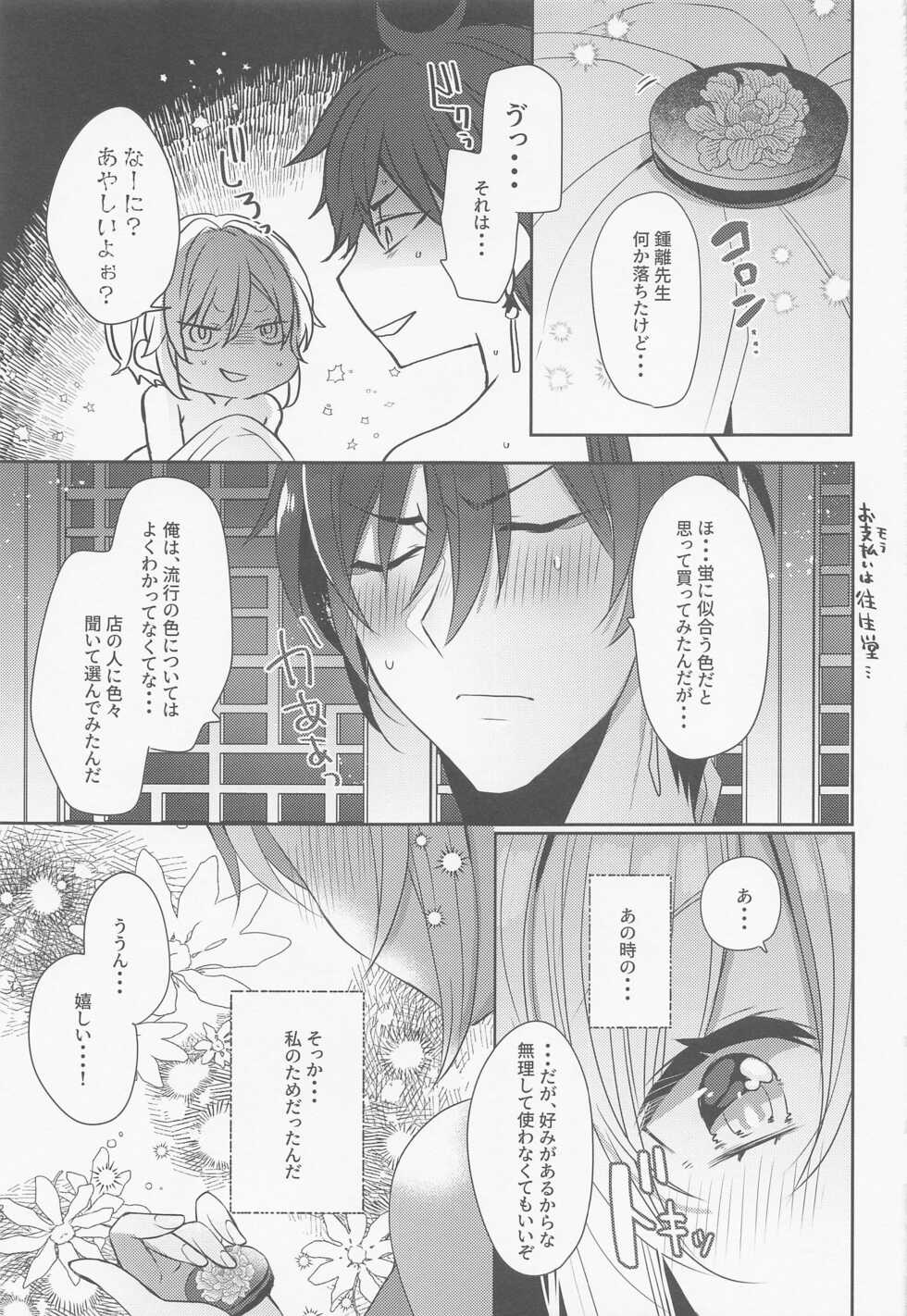[Mamedaifukuya (Mameko)] Otagai no Ai ga Tsuyosugiru (Genshin Impact) - Page 26
