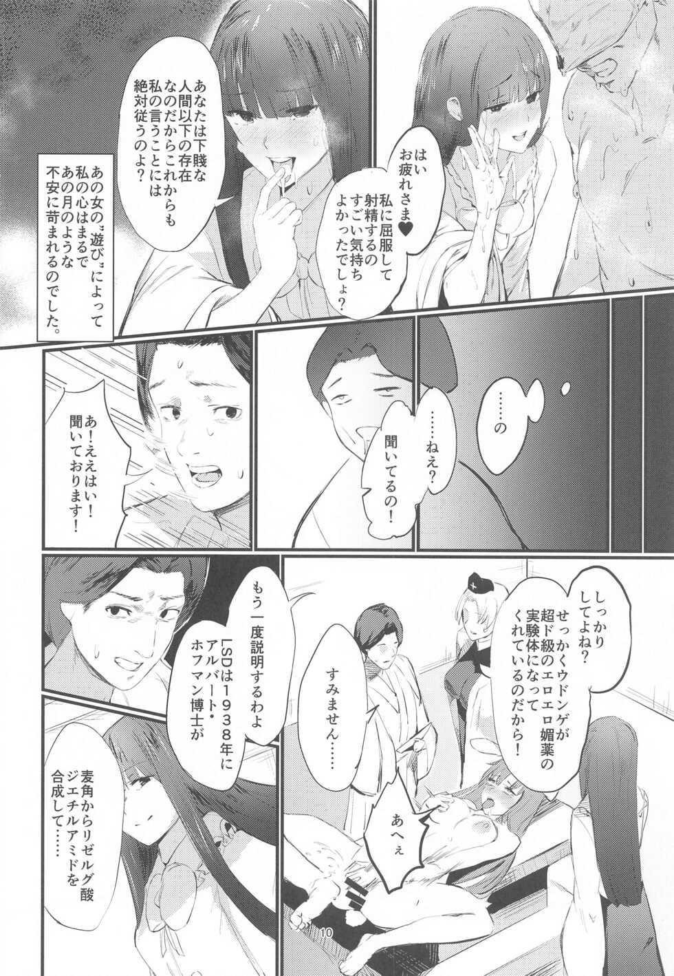 (Shuuki Reitaisai 7) [Imasori Dondai (Us Them)] Kakute Sono Bohimei wa Chinurareshi Tsuki (Touhou Project) - Page 9