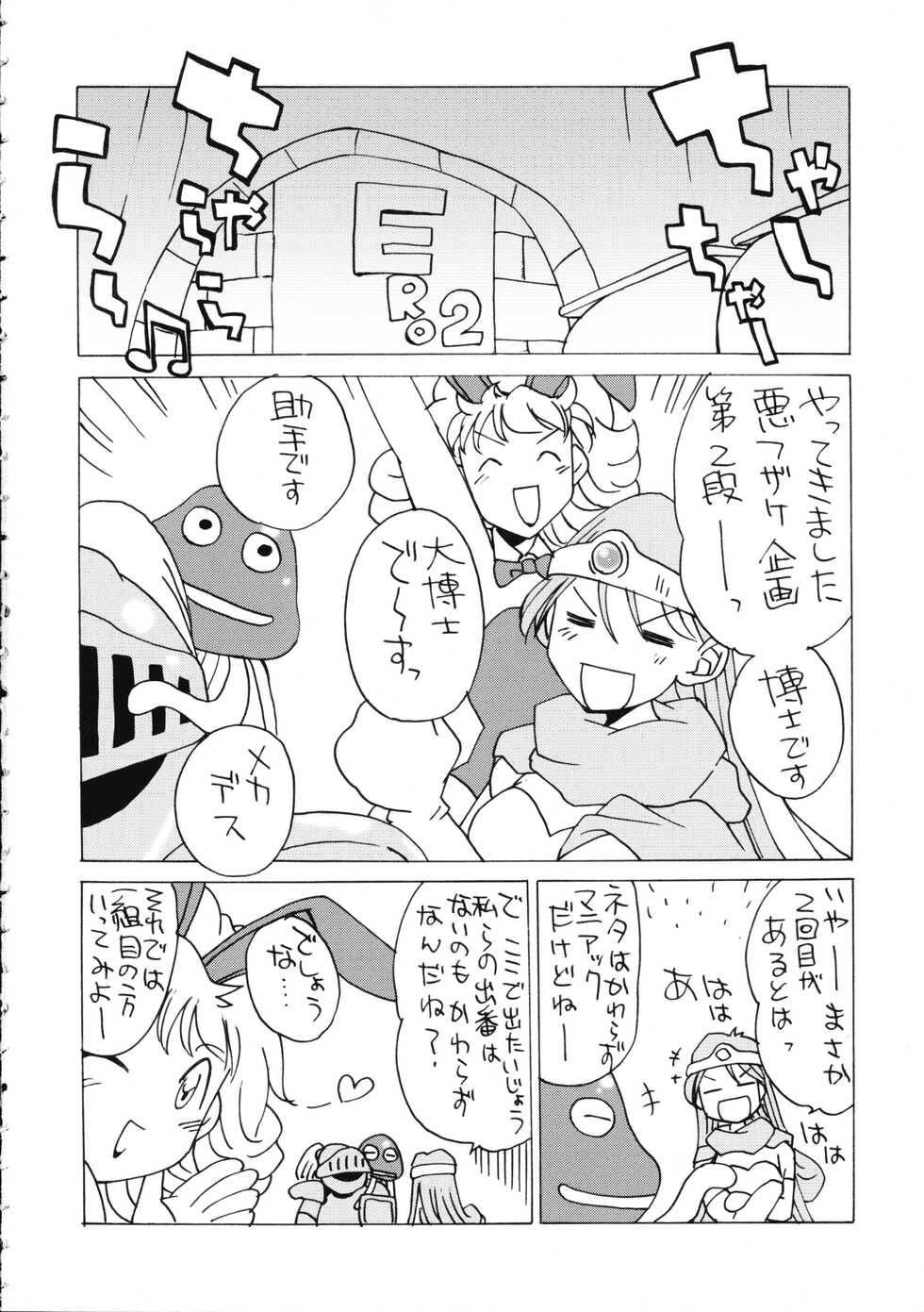 [Kaguya Hime Koubou (Gekka Kaguya)] Komaka Sugite Tsutawaranai Ero Doujin Senshuken 2 (Dragon Quest) - Page 4