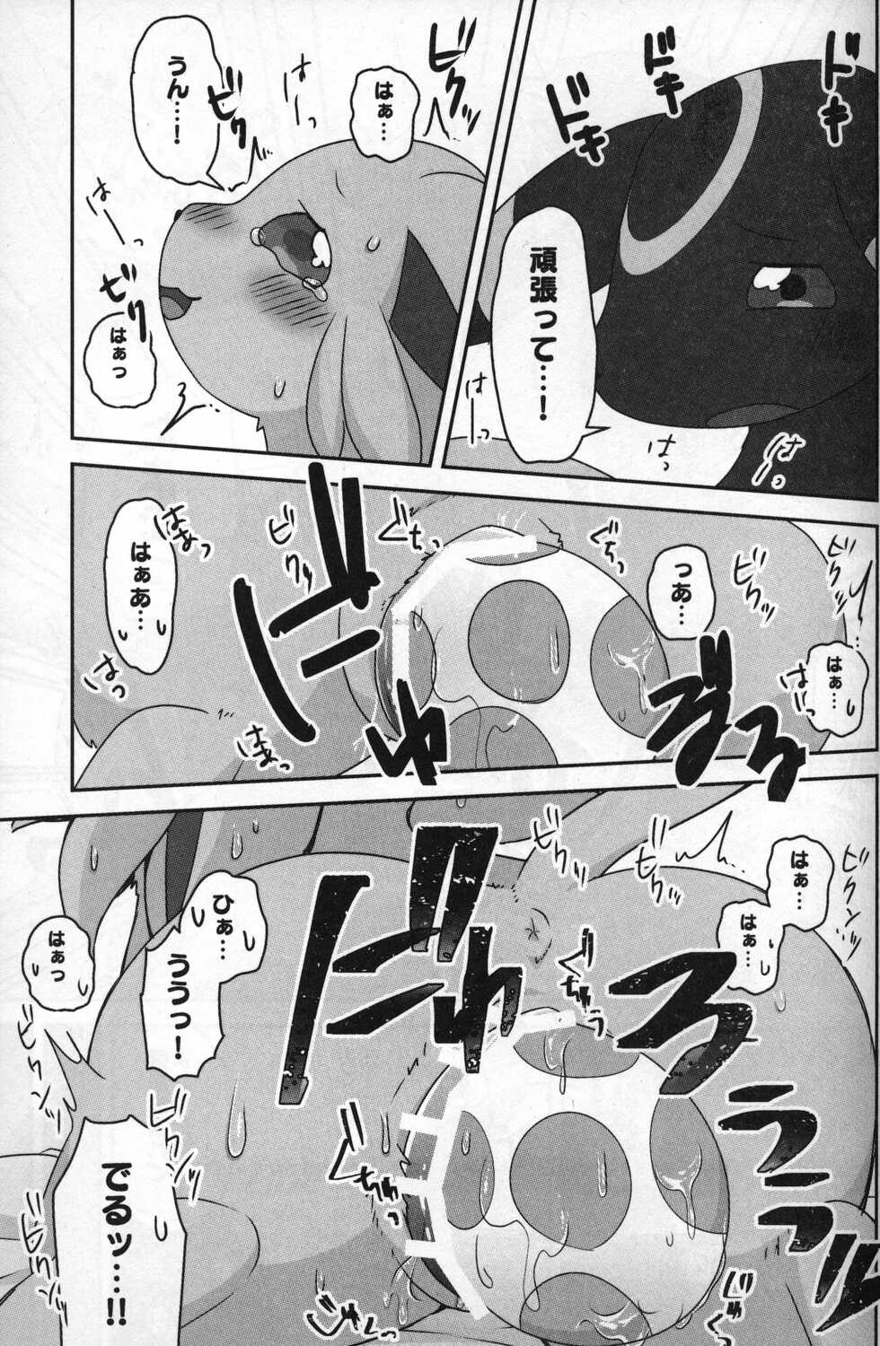 (Shinshun Kemoket 5) [Chabane Ninja (Happamushi)] Asa mo Hiru mo Yoru mo. (Pokémon) - Page 30