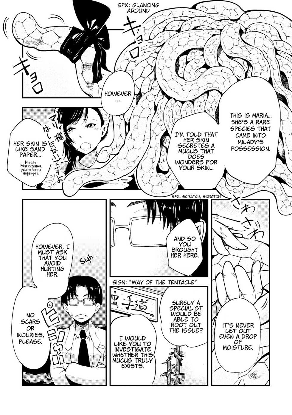[Kawai Shun] Odoru! Shokushu Kenkyuujo | Dance! Tentacle Research Institute [English] [solowing] - Page 39