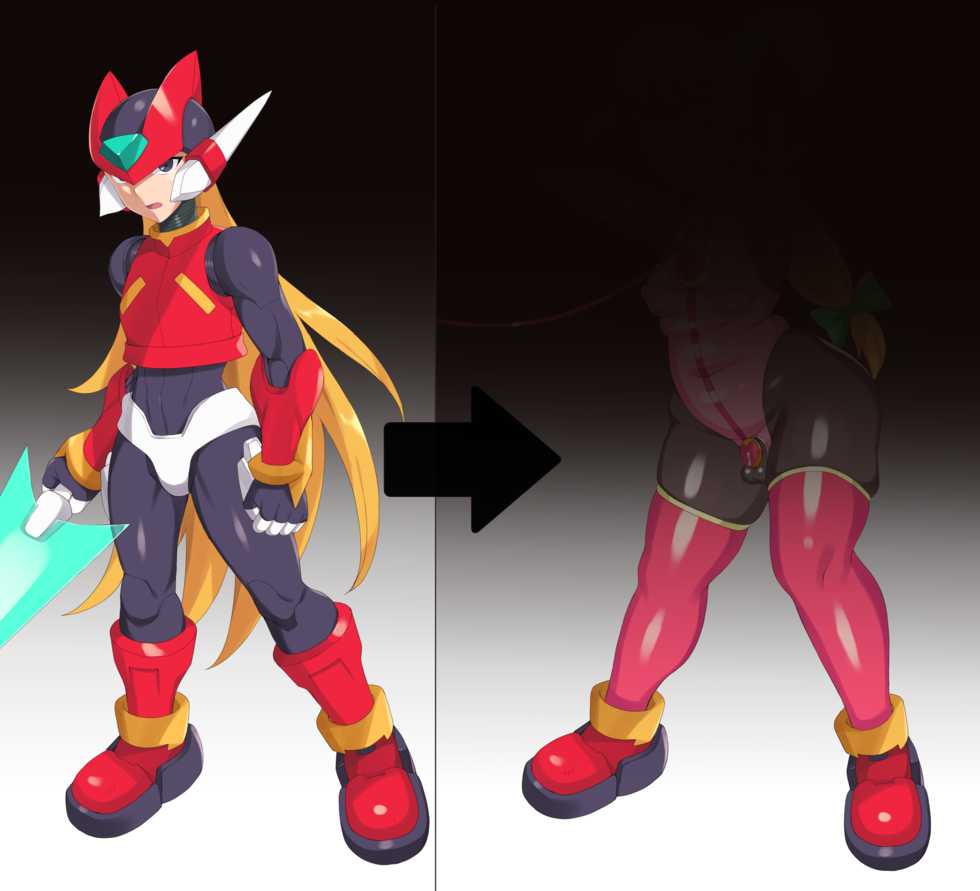 [Darkness Chaitya] Mesu Ochi Zero (Mega Man Zero) - Page 1