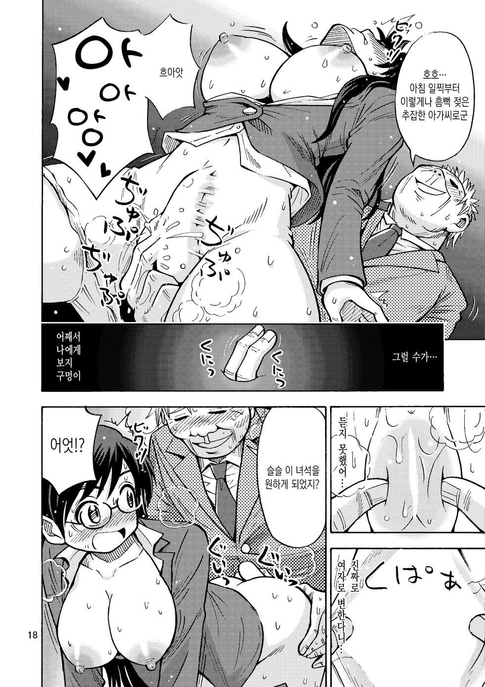 [Yoshida Gorou Shoukai (Yoshida Gorou)] TS Chikan Sousakan | TS치한수사관 [Korean] [Digital] - Page 19