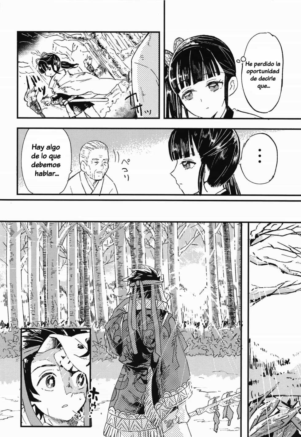 (Nichirin Kitan Kinkyuu SUMMER 2021) [Hibana (Mizugashi)] Ikkou Kakukaku | Gleaming Light (Kimetsu no Yaiba) [Spanish] [jaguarlo] - Page 13