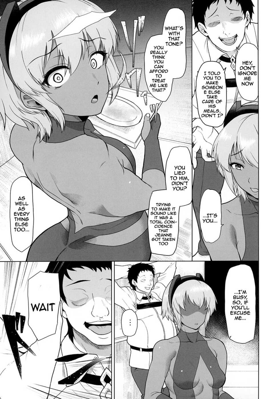 [Time-Leap (Aoiro Ichigou)] Shinrai Shita Kanojo ga Video no Naka de Miseru Itsumo to Chigau Mesu no Kao... | My Trusted Girlfriend Shows Me a New Look in a Video... The Look of a Slut (Fate/Grand Order) [English] {Doujins.com} [Digital] - Page 18