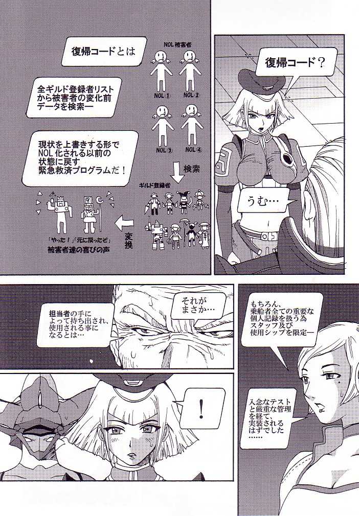 (C62) [Pururun Estate (Kamitsuki Manmaru)] AKA NO DOUJINSHI (Phantasy Star Online) - Page 14