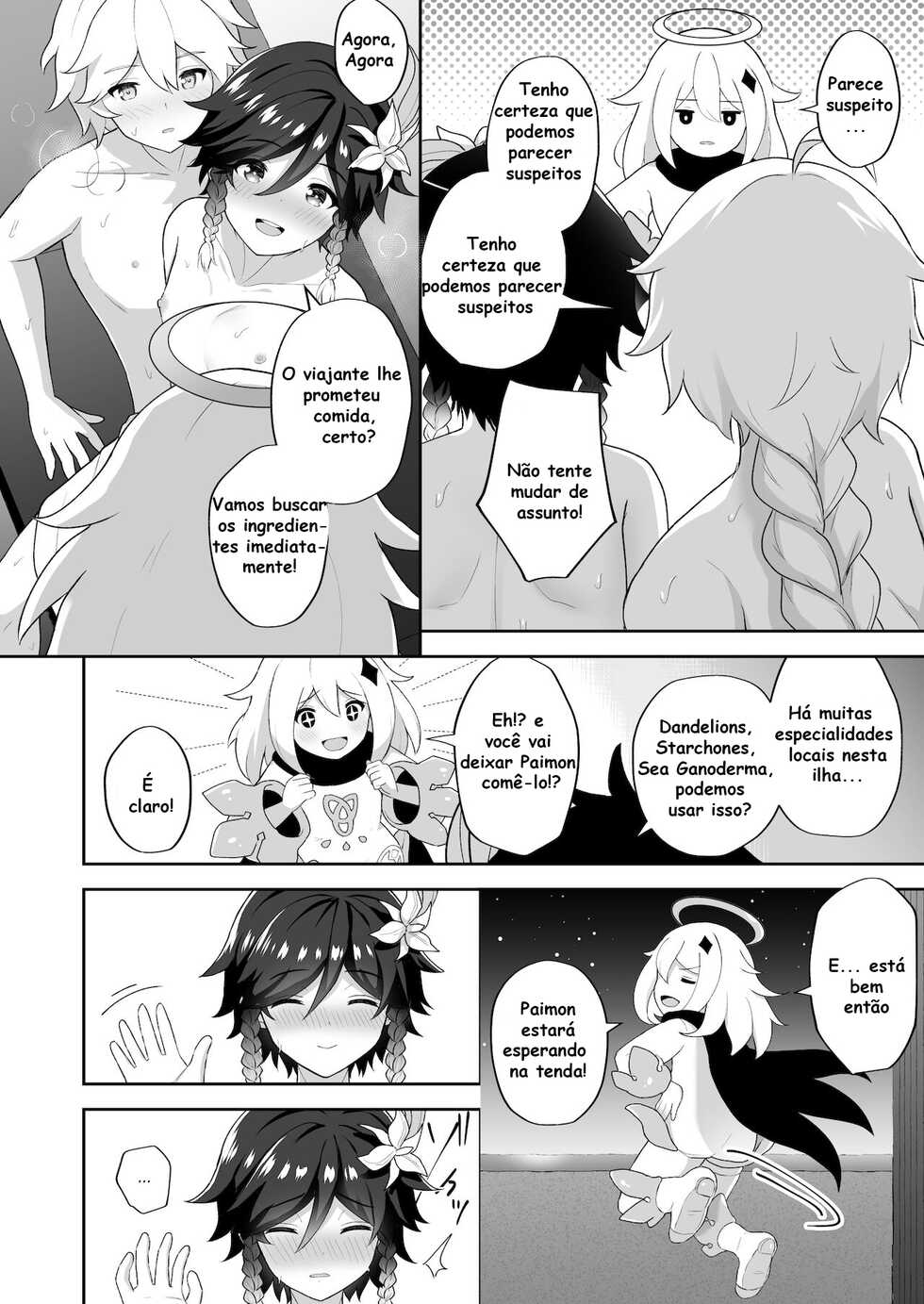 [Takama] Hamabe de Tsuzuru Uta  Escrevendo Poesia na Praia (Genshin Impact) PT BR - Page 31