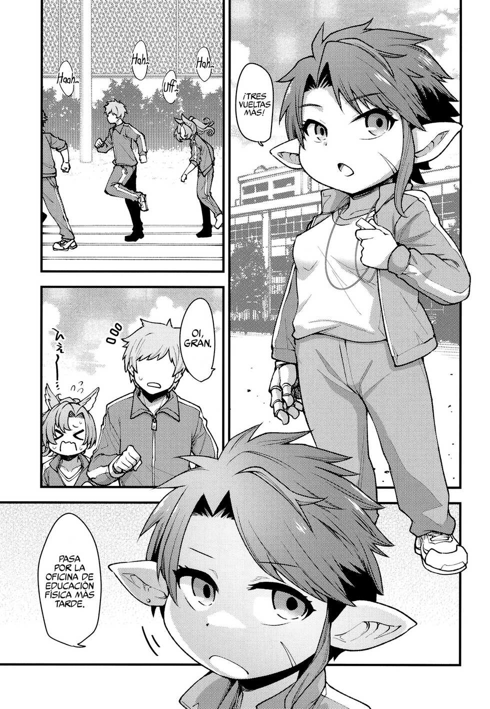 [Hiyakake Gohan (Oyabe Ryo)] GenParo Harvin Harem Apartment Nichijou Hen (Granblue Fantasy) [Spanish] [Rakuen Translations] [Digital] - Page 9
