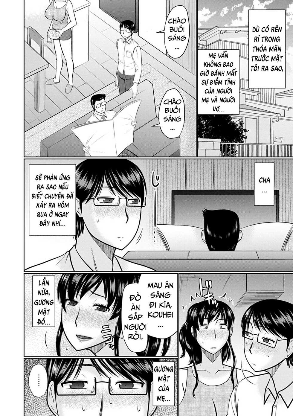[Hatakeyama Tohya] Boku to Kaa-san no Naka | Inside my Stepmother (Bosei Kannou) [Vietnamese Tiếng Việt] [Digital] - Page 30