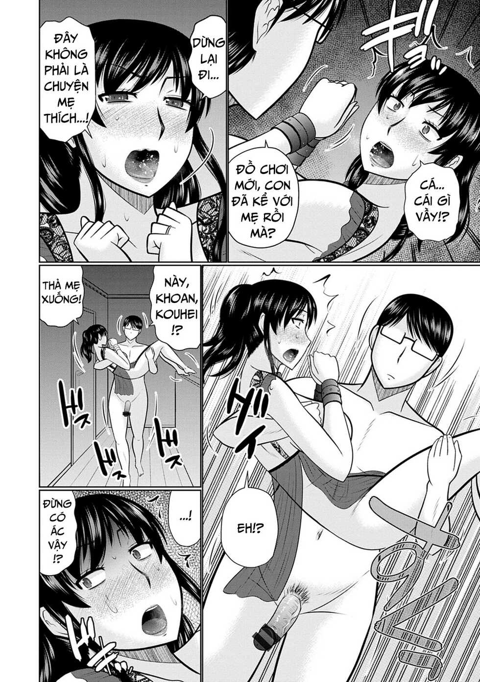 [Hatakeyama Tohya] Boku to Kaa-san no Naka | Inside my Stepmother (Bosei Kannou) [Vietnamese Tiếng Việt] [Digital] - Page 40