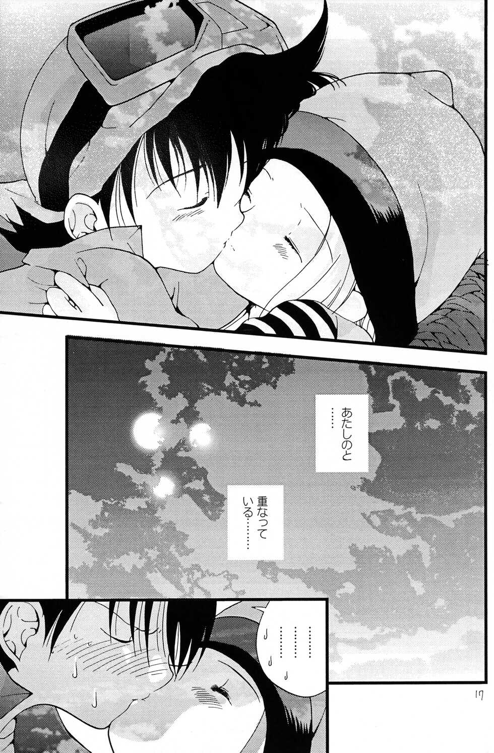 (C62) [Tomato Surprise (Futtsu Misaki)] Your Eyes Only (Digimon Frontier) - Page 16