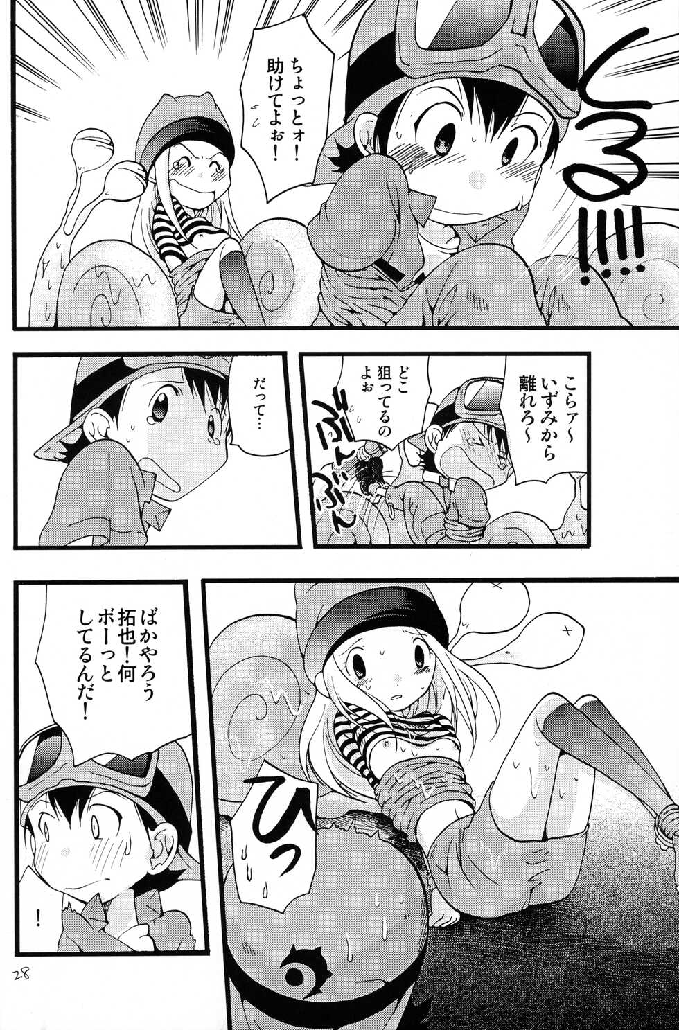 (C62) [Tomato Surprise (Futtsu Misaki)] Your Eyes Only (Digimon Frontier) - Page 27