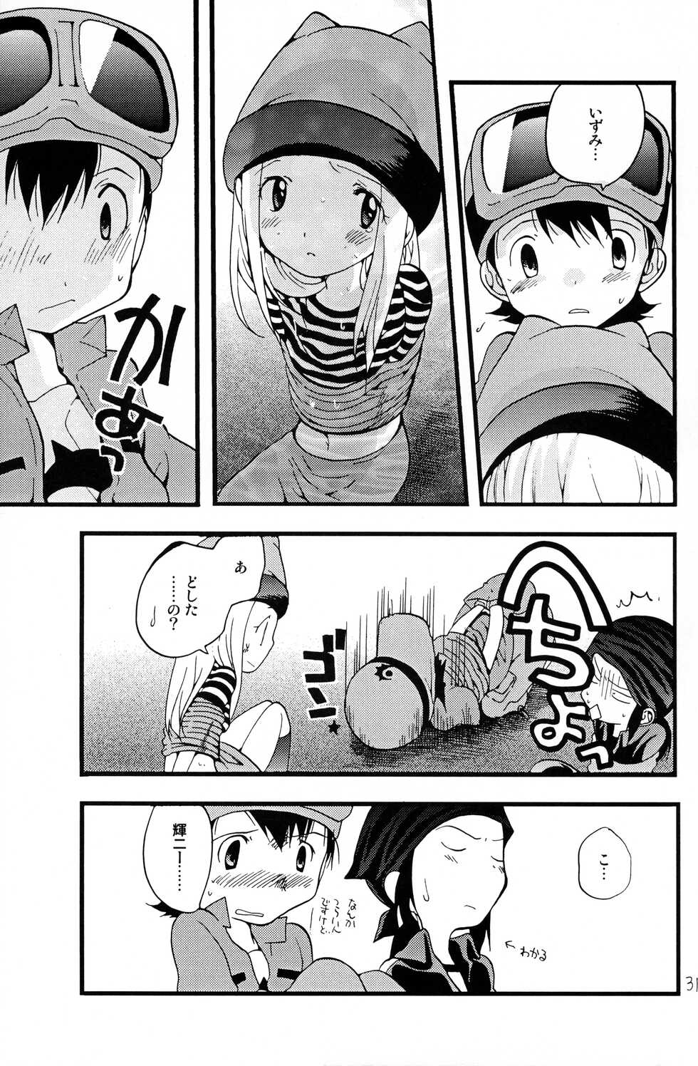 (C62) [Tomato Surprise (Futtsu Misaki)] Your Eyes Only (Digimon Frontier) - Page 30