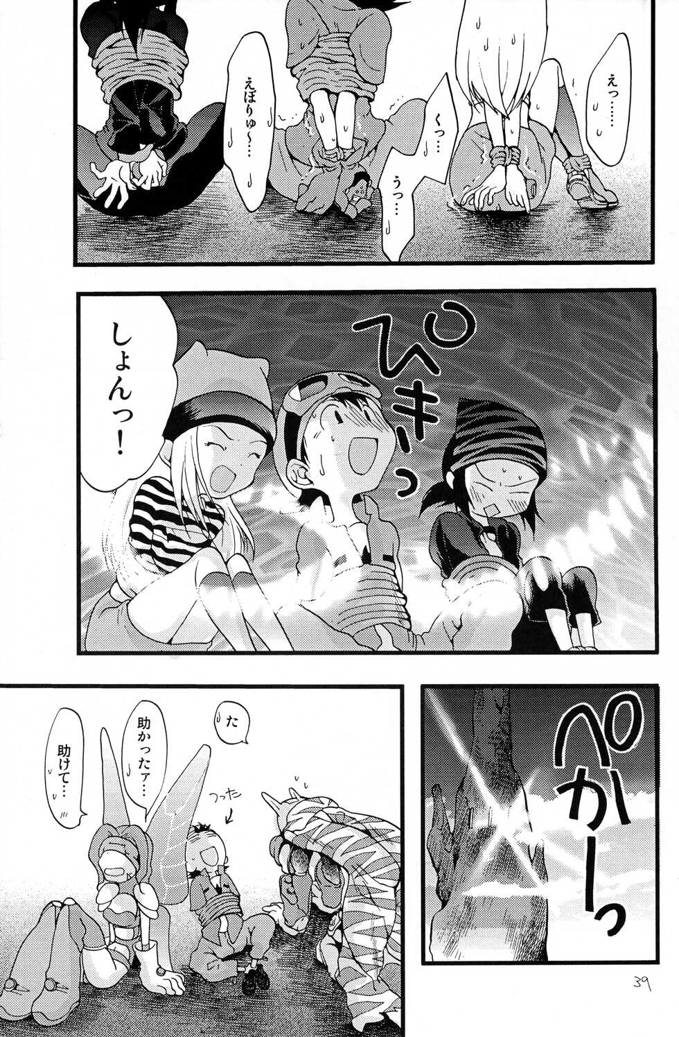 (C62) [Tomato Surprise (Futtsu Misaki)] Your Eyes Only (Digimon Frontier) - Page 38