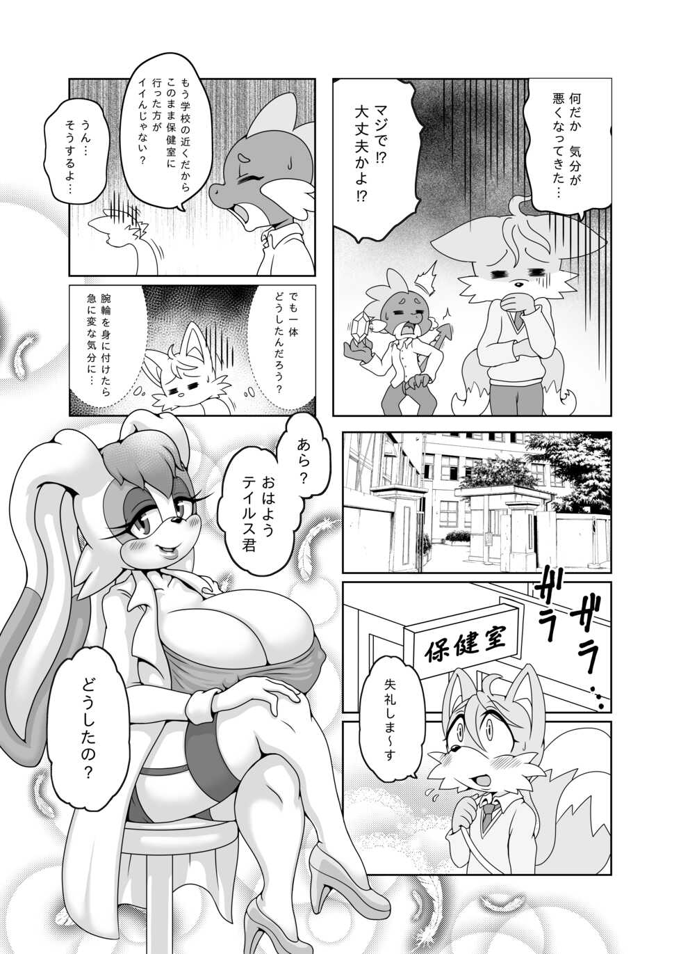 [Furry Fandom (Michiyoshi)] Kemono no Kanzume Gaiden (Sonic The Hedgehog) [Digital] - Page 5