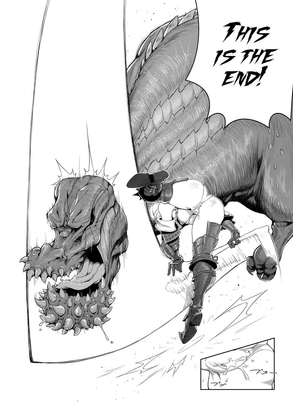 [Toubu Rengou Daigaku (Kakuchou no Okina)] Extreme Anal Hunter (Monster Hunter World) [English] {Doujins.com} [Decensored] [Digital] - Page 6