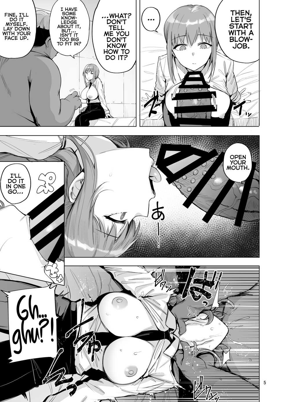 [wakamaker (wakamesan)] Makima VS Chinpo no Akuma (Chainsaw Man) [English] [Hornypanas] [Digital] - Page 6