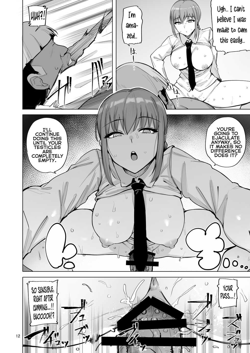 [wakamaker (wakamesan)] Makima VS Chinpo no Akuma (Chainsaw Man) [English] [Hornypanas] [Digital] - Page 13