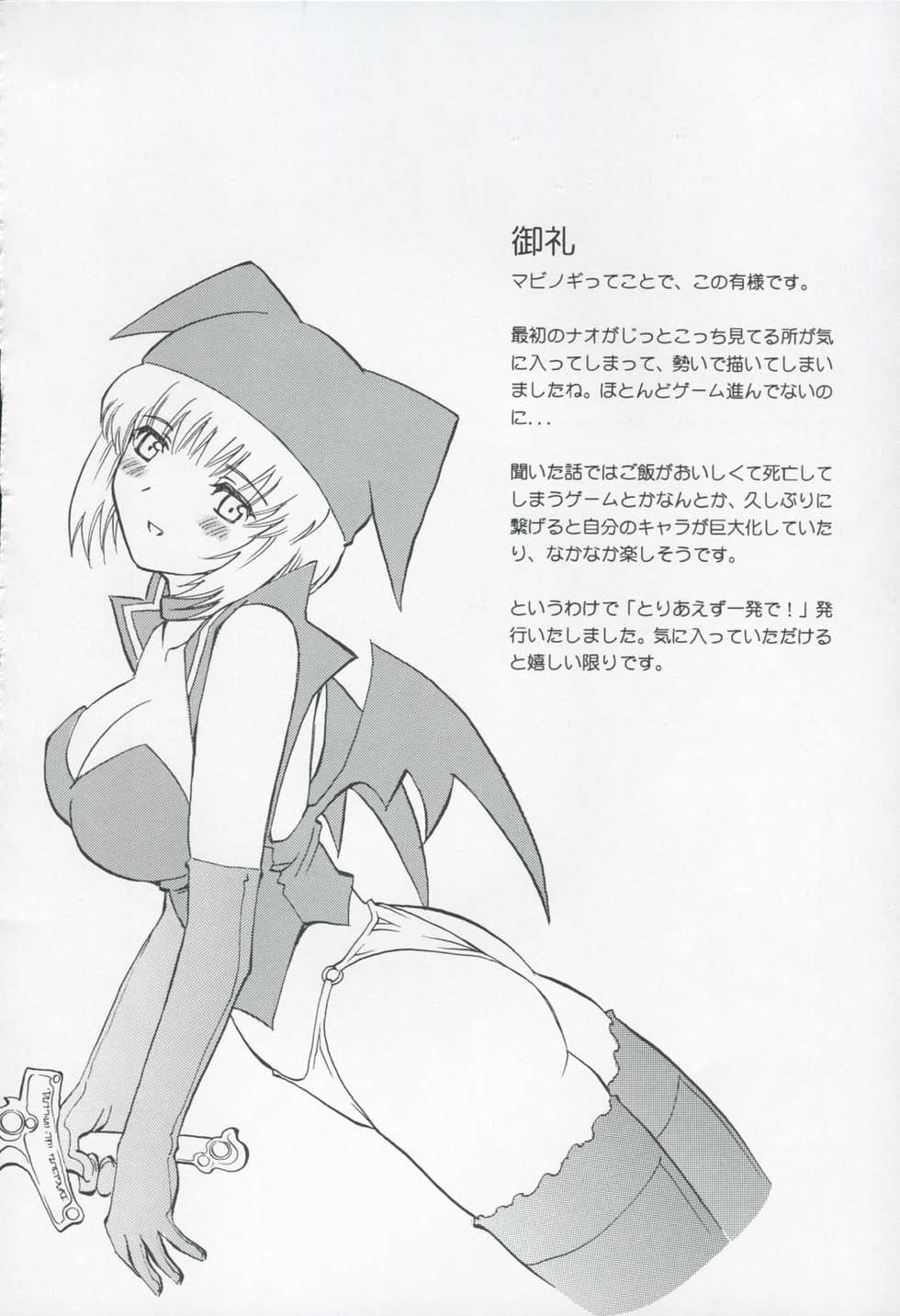 (C69) [Delta Box (Ishida Masayuki)] Toriaezu Ippatsu de (Mabinogi) - Page 4