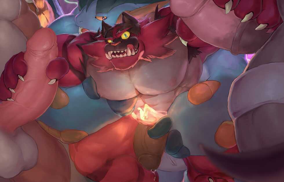 [Renoky] Halloween Party Incineroar - Page 4