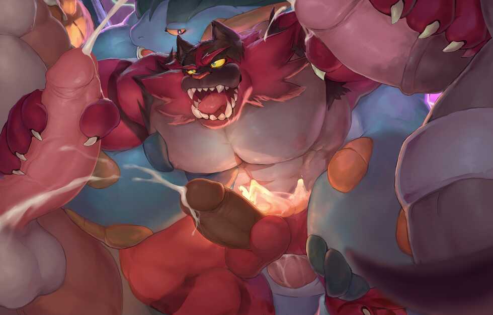 [Renoky] Halloween Party Incineroar - Page 9