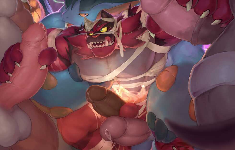 [Renoky] Halloween Party Incineroar - Page 18