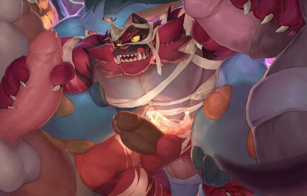 [Renoky] Halloween Party Incineroar - Page 19