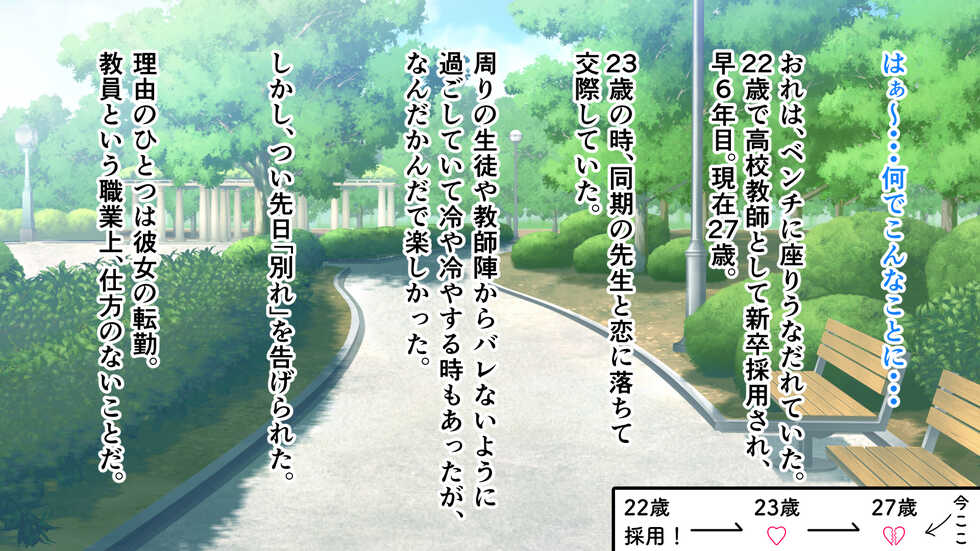 [Hormone Shokudou (Arima Sekai)] Kyoushi no Ore ga Haramaseta no wa Mukashi no Oshiego datta. - Page 5