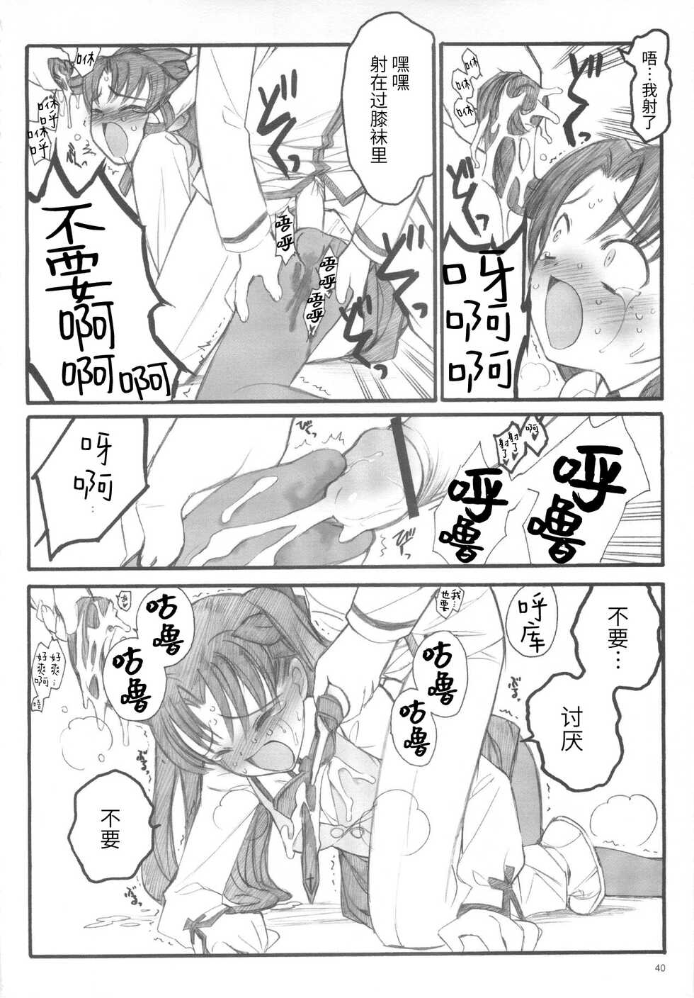 (C67) [Keumaya (Inoue Junichi)] Walpurgisnacht / Walpurgis no Yoru (Fate/stay night) [Chinese] [牛肝菌汉化] - Page 39