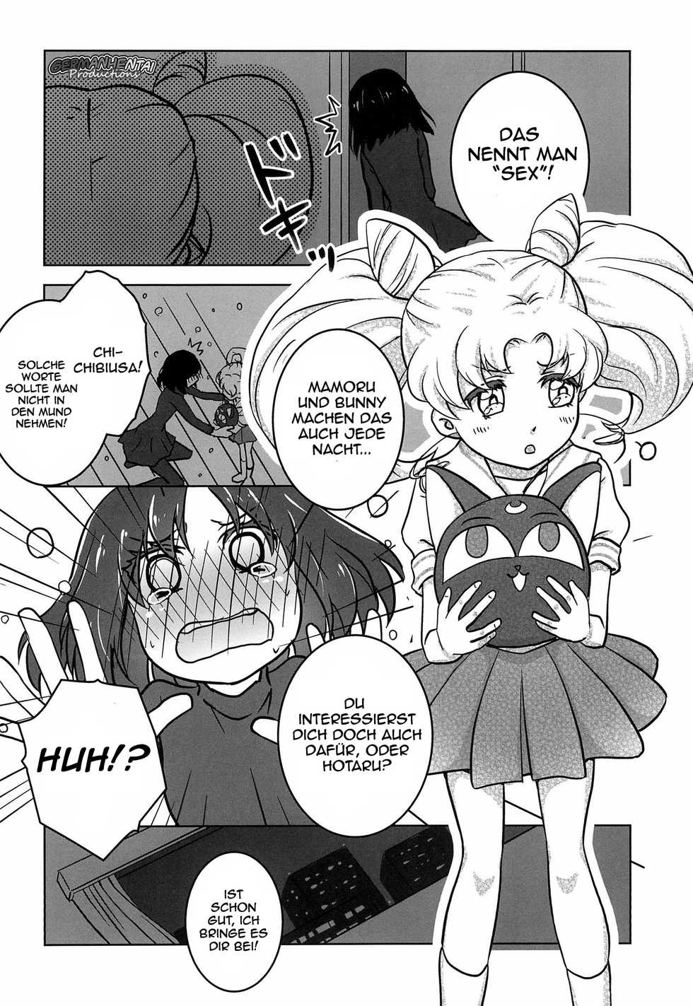 (C86) [Ai no Kura (Takahagi Kemono)] Hotaru to Chibiusa no Hajimete no Naisho | Chibiusas und Hotarus erstes Mal (Sailor Moon) [German] [GermanHentai Productions] - Page 4