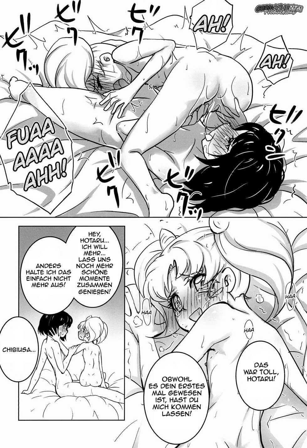 (C86) [Ai no Kura (Takahagi Kemono)] Hotaru to Chibiusa no Hajimete no Naisho | Chibiusas und Hotarus erstes Mal (Sailor Moon) [German] [GermanHentai Productions] - Page 12