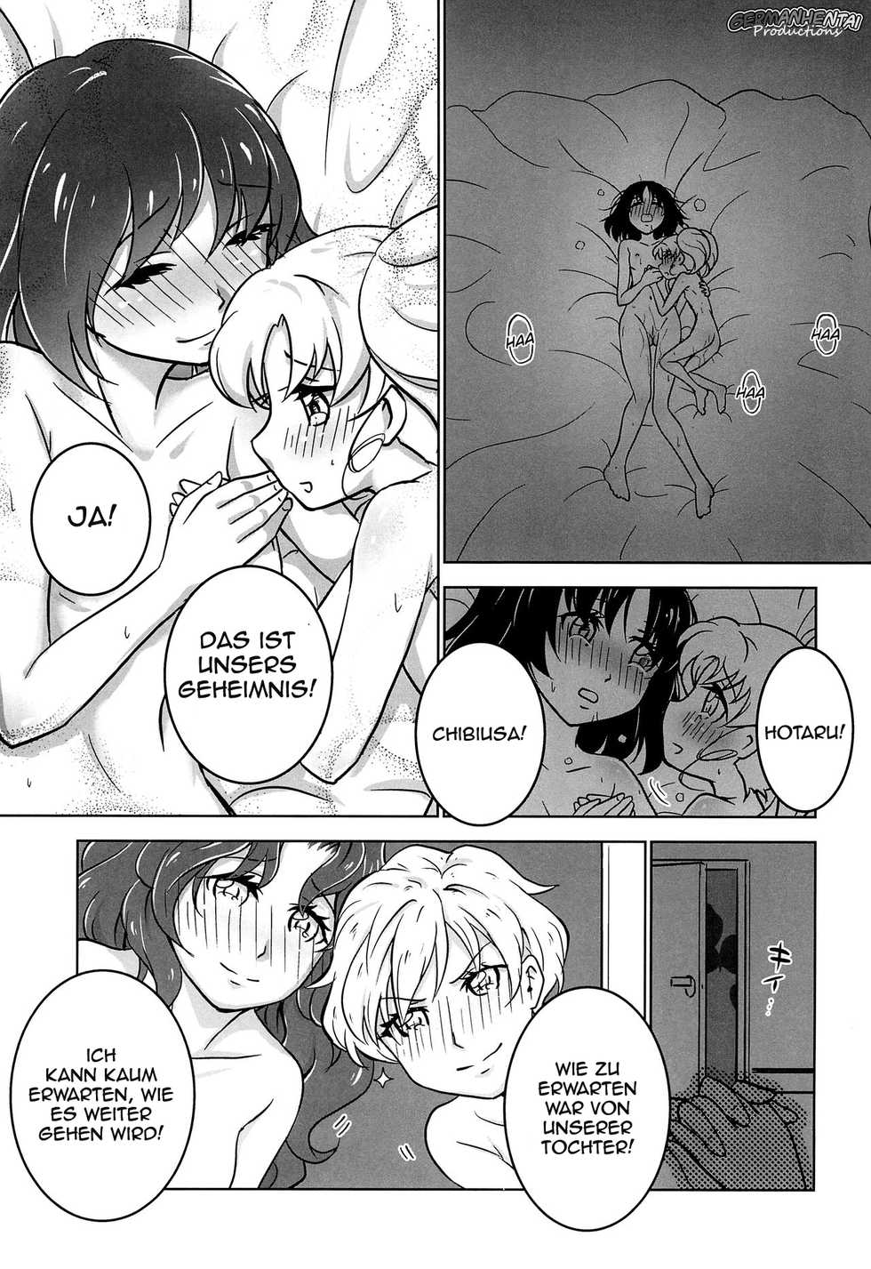 (C86) [Ai no Kura (Takahagi Kemono)] Hotaru to Chibiusa no Hajimete no Naisho | Chibiusas und Hotarus erstes Mal (Sailor Moon) [German] [GermanHentai Productions] - Page 17