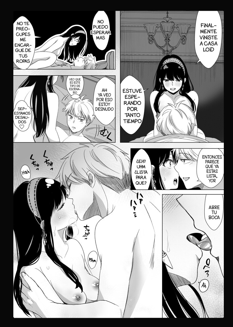 [Coffee Kurage (Sandra)] Nete mo Samete mo (Spy x Family) [Spanish] [BigDaddy Scan] [Sample] - Page 13