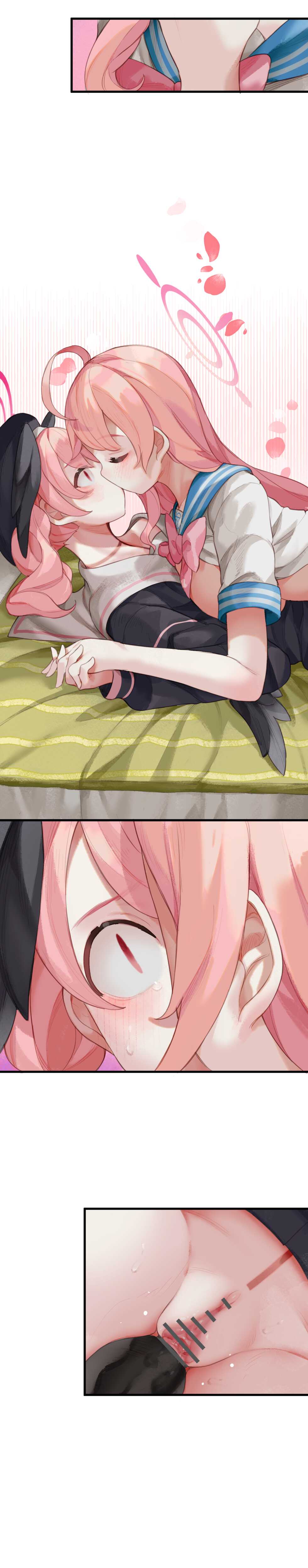 [CAT GARDEN (ねこてゐ)] 春よ花よ～ハナコとコハルがなりゆきで、レズえっちする漫画～ (ブルーアーカイブ) [DL版] - Page 71