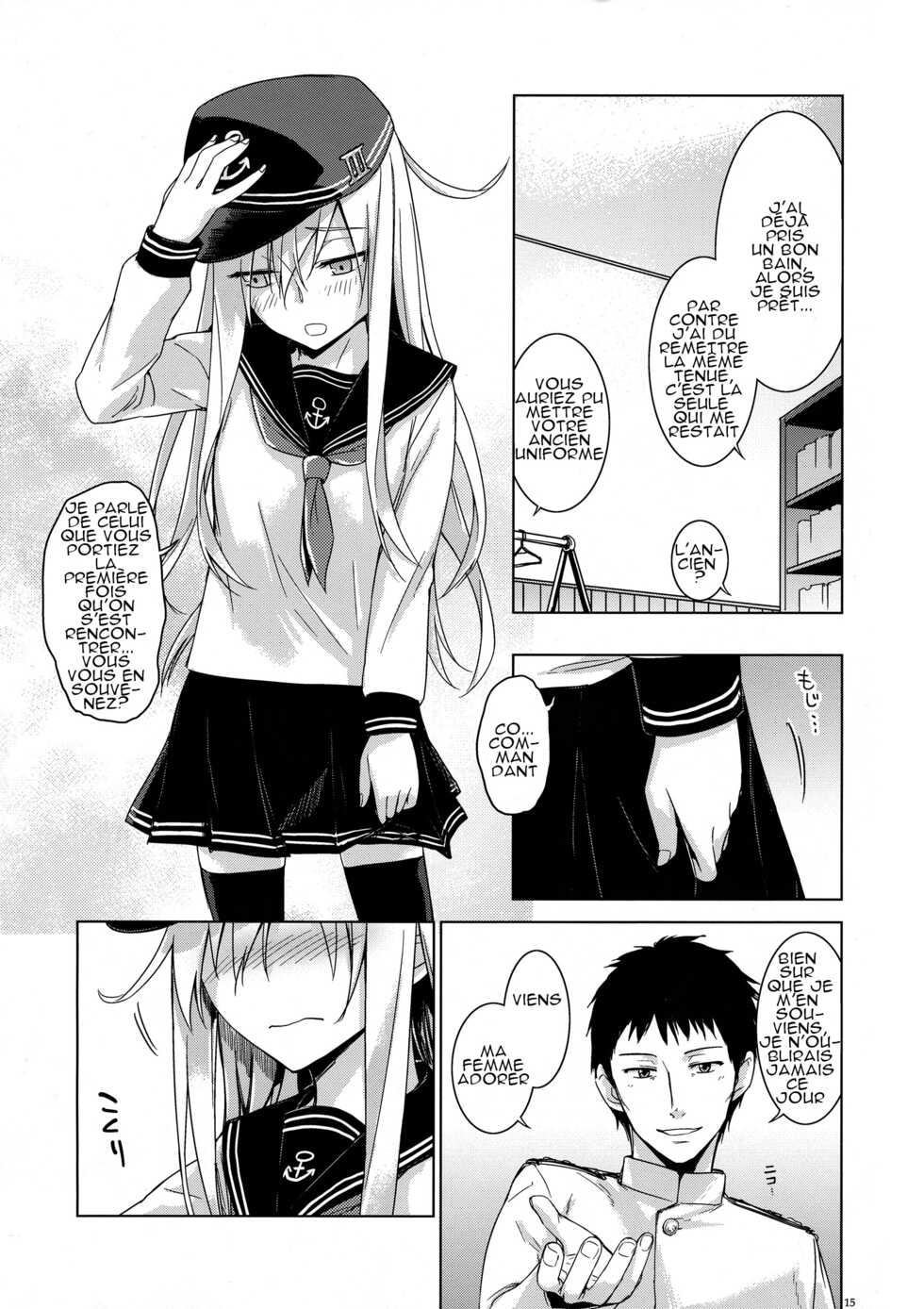 (C86) [infinity line (Misato Nana)] Verniy to Kakko Kari (Kantai Collection -KanColle-) [French] [link25] - Page 15