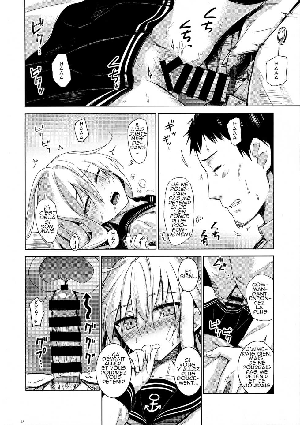 (C86) [infinity line (Misato Nana)] Verniy to Kakko Kari (Kantai Collection -KanColle-) [French] [link25] - Page 18