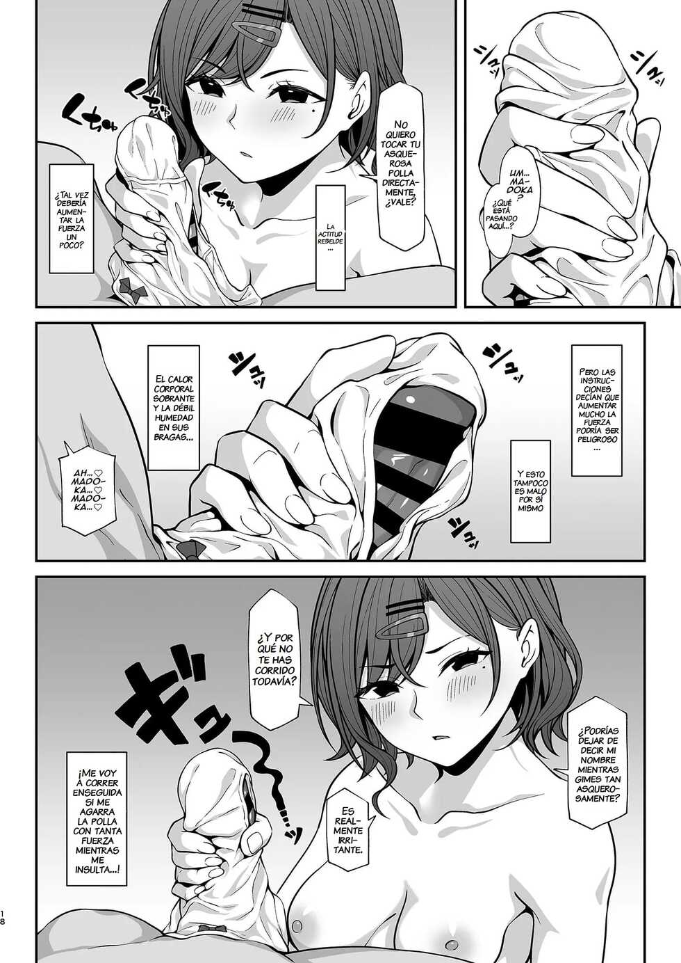 [Re:Cre@tors (Hiiragi Hajime)] Hazuki Mamimi Madoka to H na Koto o Suru Hon | A Book About Having Sex With Hazuki, Mamimi, and Madoka (THE iDOLM@STER: Shiny Colors) [Spanish] [Roronoa Zoro] [Digital] - Page 16