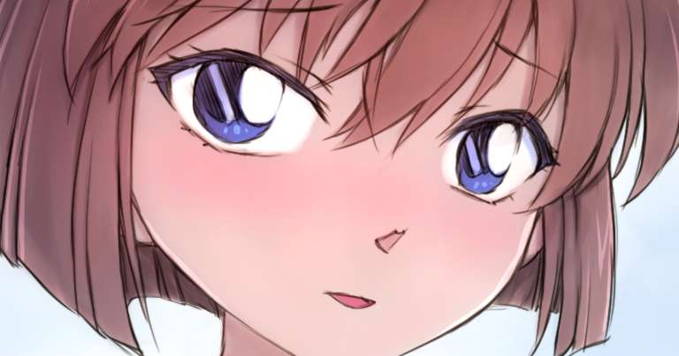 [Mogudan] Haibara Ai Sagyou Layer ヽ(´(ｪ)｀)ノ (Detective Conan) - Page 1